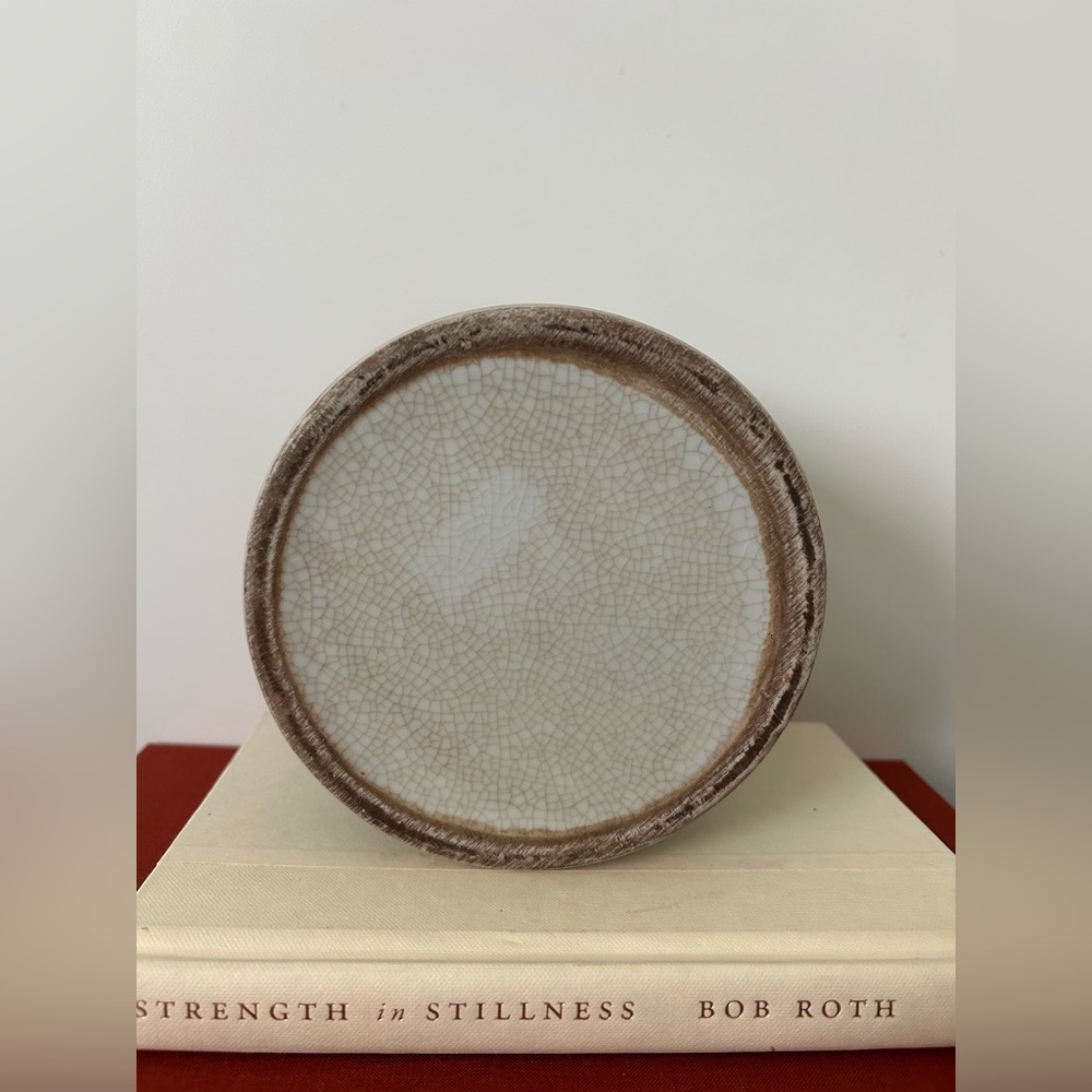 Vintage Porcelain Lidded Jar | Hand Painted Floral & Bird Chinoiserie Design - Picture 6 of 6